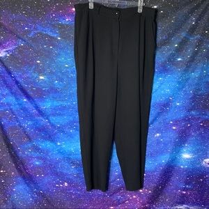 Sport Collection- Black Elastic Waist Trousers 16